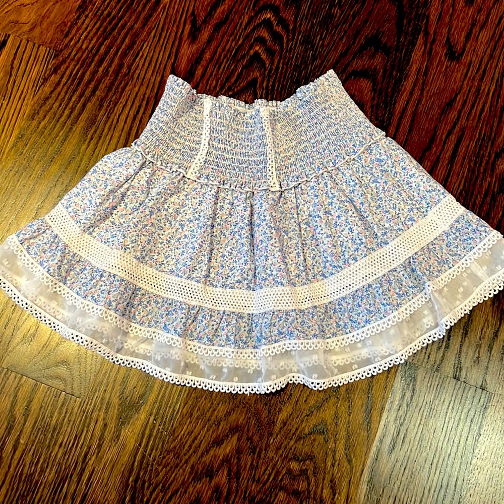 Katie J NYC floral skirt